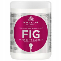 Maseczka do włosów - Kallos Fig Booster Mask 1000ml